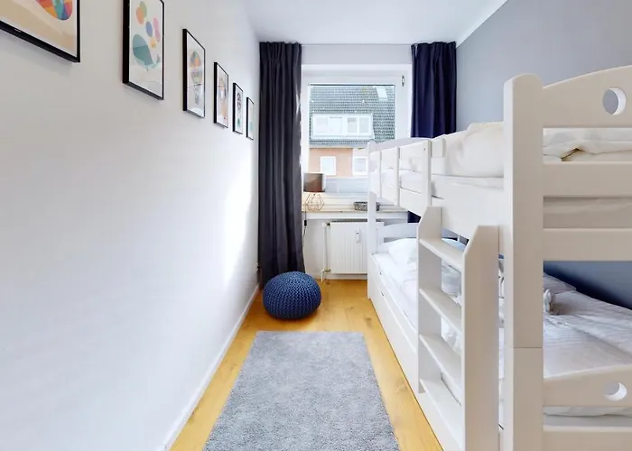 3-zimmer, 70 Qm 3 Minuten Zum Und Zentrum Whg Timme 3 Apartman